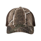 Kati Licensed Camo Mesh Back Cap - Kati LC5M Realtree AP/ Brown Adjustable Hats
