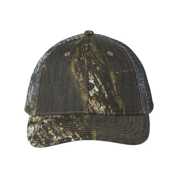 Kati Licensed Camo Mesh Back Cap - Kati LC5M Realtree Xtra Adjustable Hats