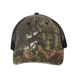 Kati Licensed Camo Washed Mesh Cap - Kati LC101V Realtree Max 5/ Tan Adjustable Hats