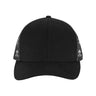 Kati Printed Mesh Trucker Cap - Kati S700M Black/ Black/ Skull Adjustable Caps