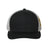 Kati Printed Mesh Trucker Cap - Kati S700M Black/ Vegas Gold/ Fleur De Lis Adjustable Caps