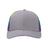 Kati Printed Mesh Trucker Cap - Kati S700M Grey/ Rainbow Adjustable Caps