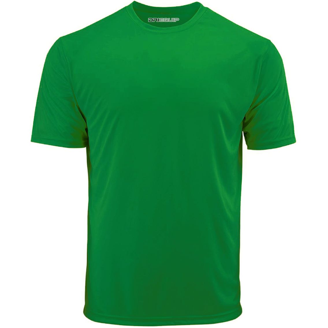 DRIEQUIP Men's Athletic All Sport Training Tee Shirts Activewear DRI-EQUIP Kelly Green