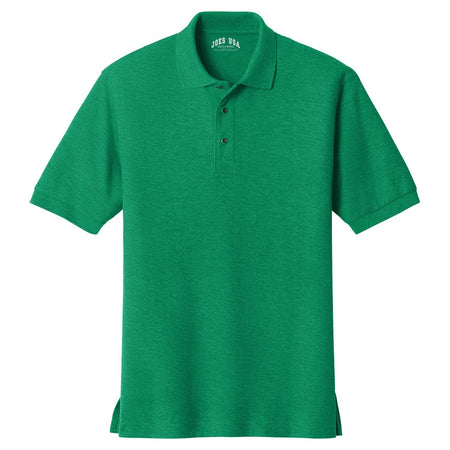 Joe's USA Men's Silk Touch™ Polo Polos/Knits Joe's USA Kelly Green X-Small