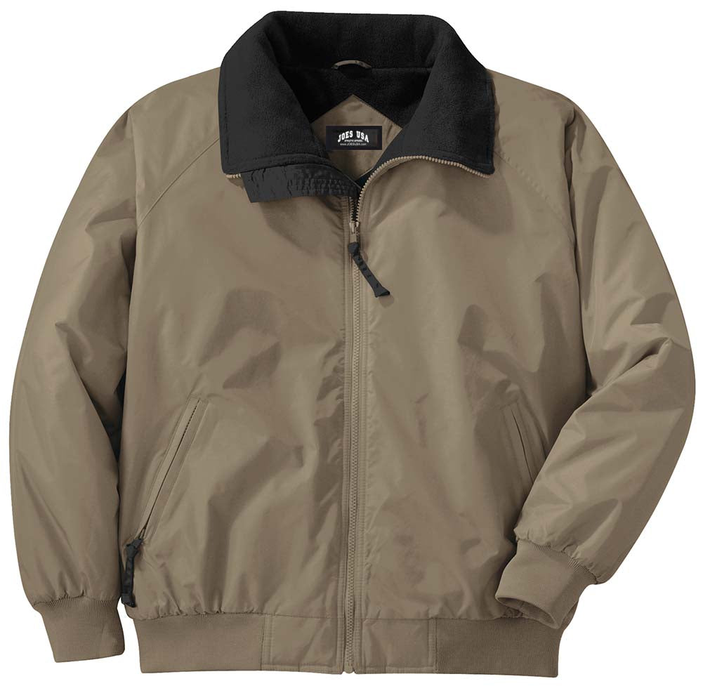 Joe's USA Men's Challenger™ Jacket Joe's USA Khaki/True Black X-Small