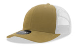 Decky 6 Panel Mid Profile Structured Cotton Blend Trucker | Decky 6021