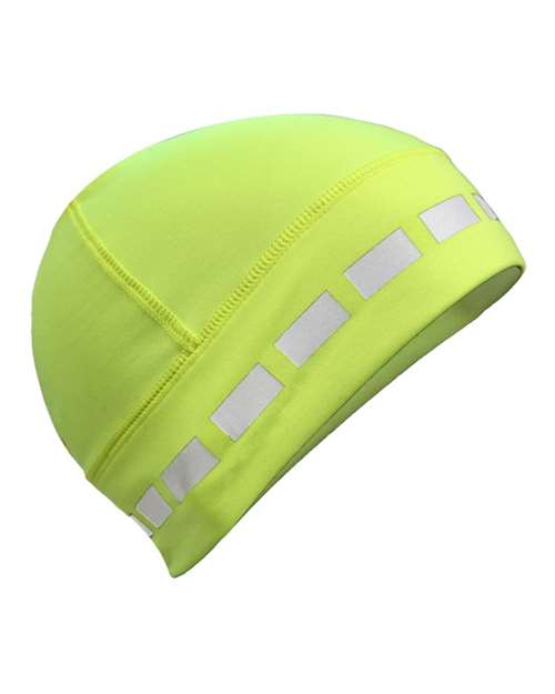 Kishigo Fleece High Visibility Beanie - Kishigo 2828 Lime One Size
