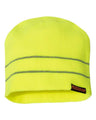 Kishigo High Viz Reflective Beanie - Kishigo 2826 - 2827 Lime One Size