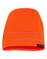 Kishigo High Viz Reflective Beanie - Kishigo 2826 - 2827 Orange One Size