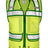 Kishigo Men's Color Contrast High Performance Surveyors Vest - Kishigo S5042 - 5046 Lime/ Green - S5044 S