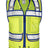 Kishigo Men's Color Contrast High Performance Surveyors Vest - Kishigo S5042 - 5046 Lime/ Royal Blue - S5042 S