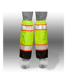 Kishigo Men's Premium Black Series® Waterproof Gaiters - Kishigo 3934 - 3935 Lime One Size