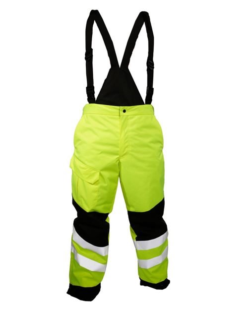 Kishigo Men's Premium Brilliant Series® Insulated Pants - Kishigo IN410 Lime S