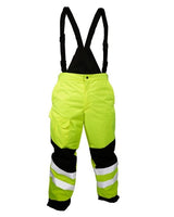 Kishigo Men's Premium Brilliant Series® Insulated Pants - Kishigo IN410 Lime S