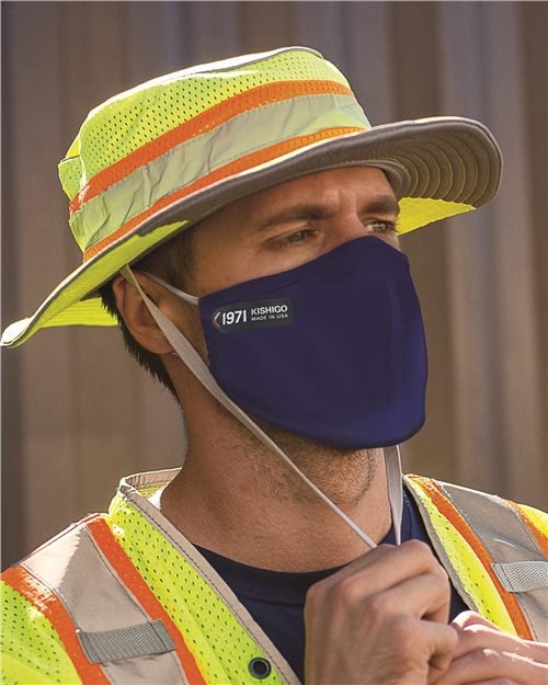 Kishigo Protective Face Mask - Kishigo PF - MASK Royal Blue OS PK 12