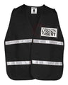 Kishigo Unisex 700 Series Incident Command Vest - Kishigo 3700 3702i Black One Size