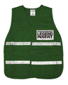 Kishigo Unisex 700 Series Incident Command Vest - Kishigo 3700 3705I Green One Size