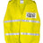 Kishigo Unisex 700 Series Incident Command Vest - Kishigo 3700 3710I Yellow One Size