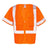 Kishigo Unisex Class 3 Economy Vest - Kishigo 1264 - 1265 Orange M