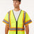 Kishigo Unisex Class 3 Mesh Zippered Vest - Kishigo 1565 - 1566 Lime S/M