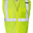 Kishigo Unisex Clear ID Vest with Zipper Closure - Kishigo 1532 Lime S/M