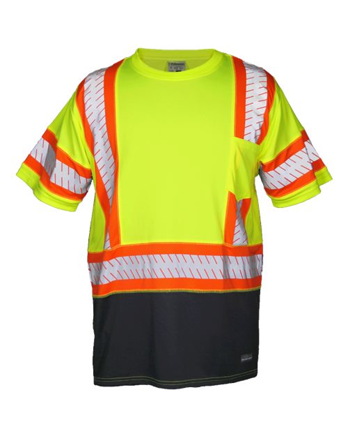 Kishigo Unisex DOT Class 3 T-Shirt - Kishigo 9179 Lime M