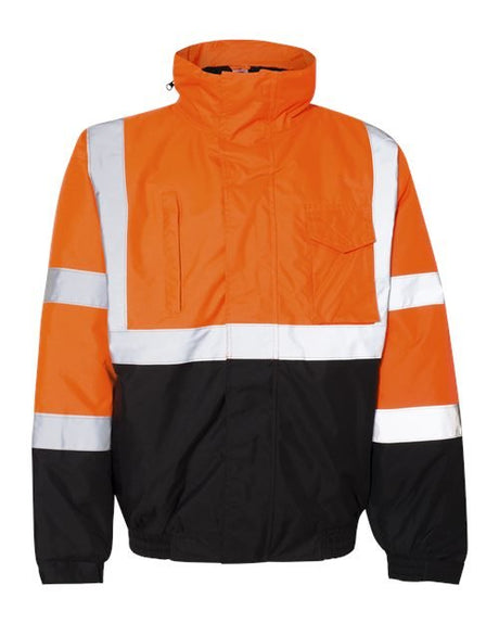 Kishigo Unisex Economy Bomber Jacket - Kishigo JS121 - 122 Lime M