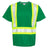 Kishigo Unisex EV Series® Enhanced Visibility Contrast Pocket T-Shirt - Kishigo B200 - 204 Green/ Lime - B204 M