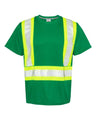 Kishigo Unisex EV Series® Enhanced Visibility Contrast Pocket T-Shirt - Kishigo B200 - 204 Green/ Lime - B204 M