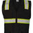Kishigo Unisex EV Series® Enhanced Visibility Multi - Pocket Mesh Vest - Kishigo B100 - 111 Black/ Lime - B100 S/M