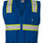 Kishigo Unisex EV Series® Enhanced Visibility Multi - Pocket Mesh Vest - Kishigo B100 - 111 Royal Blue/ Lime - B102 S/M