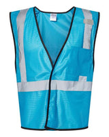 Kishigo Unisex EV Series® Enhanced Visibility Non - ANSI Vest - Kishigo B120 - 131 Electric Blue - B130 S/M