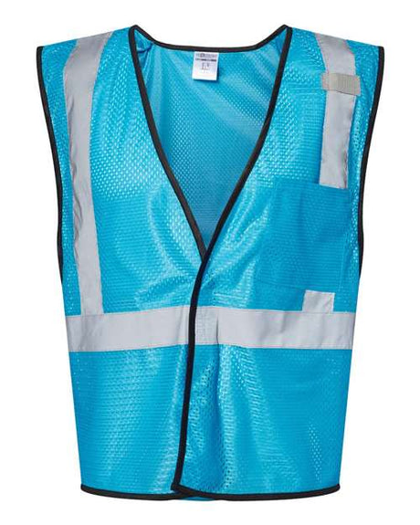 Kishigo Unisex EV Series® Enhanced Visibility Non - ANSI Vest - Kishigo B120 - 131 Electric Blue - B130 S/M