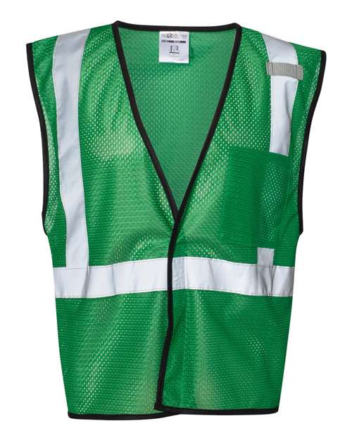Kishigo Unisex EV Series® Enhanced Visibility Non - ANSI Vest - Kishigo B120 - 131 Green - B123 S/M