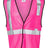 Kishigo Unisex EV Series® Enhanced Visibility Non - ANSI Vest - Kishigo B120 - 131 Pink - B126 S/M