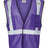 Kishigo Unisex EV Series® Enhanced Visibility Non - ANSI Vest - Kishigo B120 - 131 Purple - B129 S/M