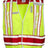 Kishigo Unisex Fire Vest - Kishigo 4003BV Lime/ Red M/XL