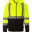 Kishigo Unisex Hi - Vis Full - Zip Hooded Sweatshirt - Kishigo JS102 - 103 Lime M