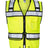 Kishigo Unisex High - Performance Surveyors Vest - Kishigo S5004 - 5005 Lime S