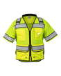 Kishigo Unisex High Performance Surveyors Vest - Kishigo S5014 - 5015 Lime M