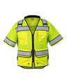 Kishigo Unisex High Performance Surveyors Vest - Kishigo S5014 - 5015 Lime M