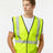 Kishigo Unisex Hook - and - Loop Mesh Vest - Kishigo 1571 - 1572 Lime S/M