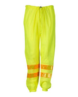 Kishigo Unisex Mesh Pants - Kishigo 3112 - 3113 Lime L/XL