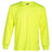 Kishigo Unisex Microfiber Polyester Long Sleeve T-Shirt - Kishigo 9122 - 9123 Lime M