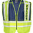 Kishigo Unisex Police Vest - Kishigo 8051BZ Lime/ Blue M/XL