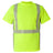 Kishigo Unisex Premium Black Series® Breathable Tape Class 2 T-Shirt - Kishigo 9114 - 9115 Lime M