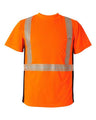 Kishigo Unisex Premium Black Series® Breathable Tape Class 2 T-Shirt - Kishigo 9114 - 9115 Orange M