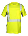 Kishigo Unisex Premium Black Series® Cool Touch Class 2 T-Shirt - Kishigo 9173 Lime M