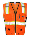 Kishigo Unisex Premium Black Series® Heavy - Duty Vest - Kishigo 1513 - 1514 Orange M