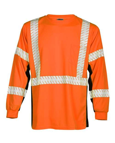 Kishigo Unisex Premium Black Series® Long Sleeve T-Shirt - Kishigo 9134 - 9135 Orange M
